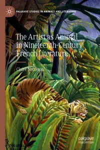 The Artist as Animal in Nineteenth-Century French Literature_cover