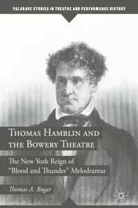 Thomas Hamblin and the Bowery Theatre_cover