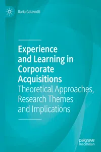 Experience and Learning in Corporate Acquisitions_cover