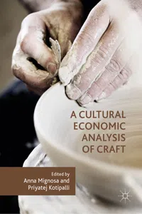 A Cultural Economic Analysis of Craft_cover