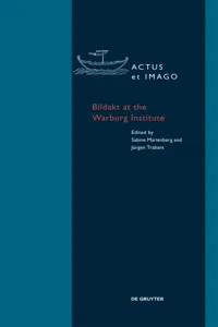 Bildakt at the Warburg Institute_cover