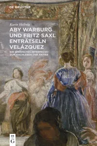 Aby Warburg und Fritz Saxl enträtseln Velázquez_cover