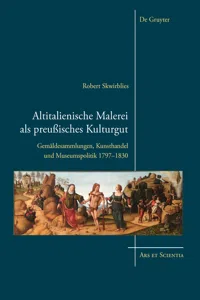 Altitalienische Malerei als preußisches Kulturgut_cover