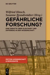 Gefährliche Forschung?_cover