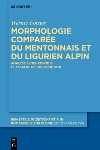 Morphologie comparée du mentonnais et du ligurien alpin_cover