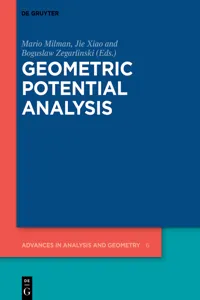 Geometric Potential Analysis_cover