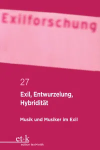 Exil, Entwurzelung, Hybridität_cover