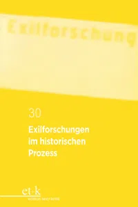 Exilforschungen im historischen Prozess_cover