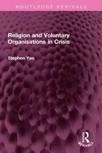 Religion and Voluntary Organisations in Crisis_cover