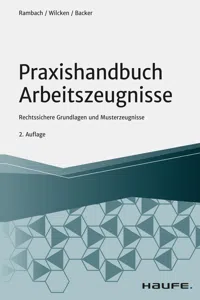 Praxishandbuch Arbeitszeugnisse_cover