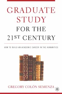 Graduate Study for the Twenty-First Century_cover