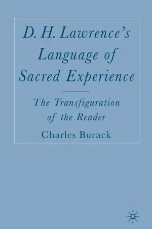 D. H. Lawrence's Language of Sacred Experience