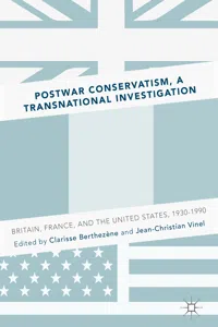 Postwar Conservatism, A Transnational Investigation_cover