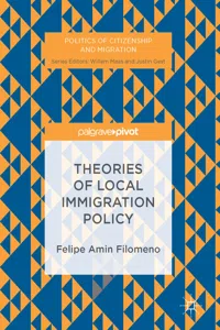 Theories of Local Immigration Policy_cover