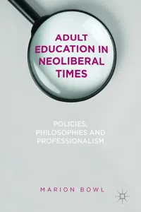 Adult Education in Neoliberal Times_cover