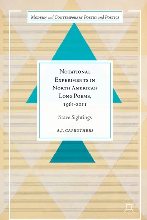 Notational Experiments in North American Long Poems, 1961-2011