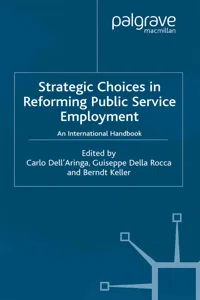 Strategic Choices in Reforming Public Service Employment_cover