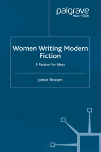 Women Writing Modern Fiction_cover