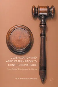 Globalization and Africa's Transition to Constitutional Rule_cover