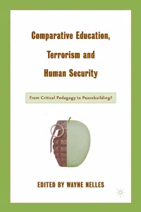 Comparative Education, Terrorism and Human Security_cover