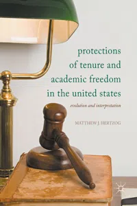 Protections of Tenure and Academic Freedom in the United States_cover