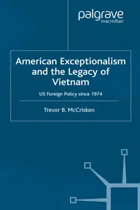 American Exceptionalism and the Legacy of Vietnam_cover