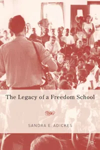 The Legacy of a Freedom School_cover