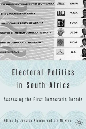 Electoral Politics in South Africa