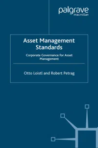 Asset Management Standards_cover