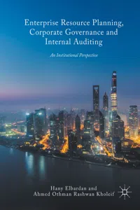 Enterprise Resource Planning, Corporate Governance and Internal Auditing_cover