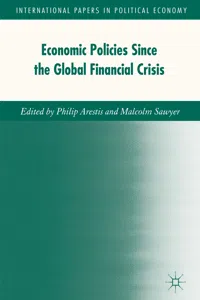 Economic Policies since the Global Financial Crisis_cover