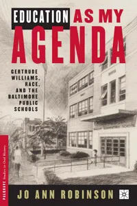 Education As My Agenda_cover