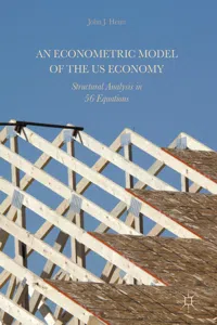 An Econometric Model of the US Economy_cover