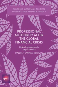 Professional Authority After the Global Financial Crisis_cover