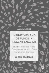 Infinitives and Gerunds in Recent English_cover