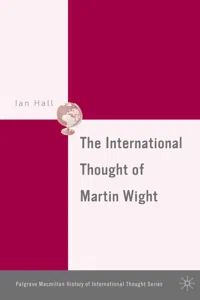 The International Thought of Martin Wight_cover