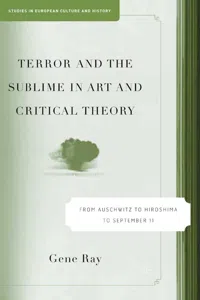 Terror and the Sublime in Art and Critical Theory_cover