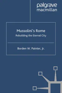 Mussolini's Rome_cover