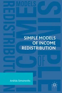 Simple Models of Income Redistribution_cover