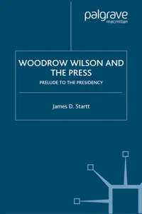 Woodrow Wilson and the Press_cover