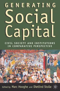 Generating Social Capital_cover