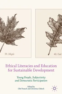 Ethical Literacies and Education for Sustainable Development_cover