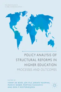 Policy Analysis of Structural Reforms in Higher Education_cover