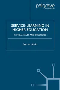 Service-Learning in Higher Education_cover