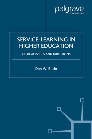 Service-Learning in Higher Education