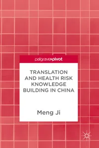 Translation and Health Risk Knowledge Building in China_cover