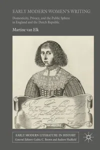 Early Modern Women's Writing_cover