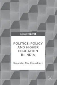 Politics, Policy and Higher Education in India_cover