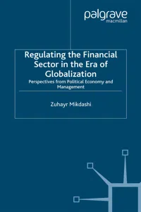 Regulating the Financial Sector in the Era of Globalization_cover