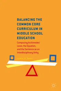 Balancing the Common Core Curriculum in Middle School Education_cover